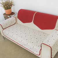 日式棉麻 布艺沙发垫巾盖布坐垫 沙发坐垫 双面 可定制 提拉咪