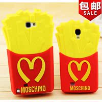 MOSCHINO 三星Note3/2手机壳S4保护套S3套 n7100硅胶 i9500薯条套