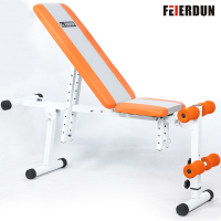飞尔顿 家用多功能仰卧板仰卧起坐板小飞鸟哑铃凳健身椅健身器材