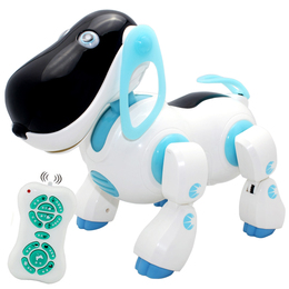 盈佳电动玩具狗会走会叫 智能对话机器狗智能玩具狗 儿童电动玩具