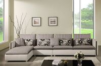 柒家 新款现代简约欧式沙发 真皮沙发 客厅沙发组合 梅林家私