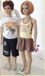 儿童模特包邮童装展示模特送假发道具全身假人模特小孩模特