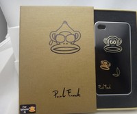 正品iPhone4s保护套 iphone5S手机壳大嘴猴金属苹果4电镀情侣外壳