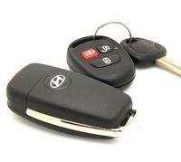 现代酷派折叠钥匙 原车钥匙远程代改装奥迪A6L折叠钥匙 带车标