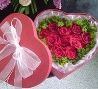 11朵玫瑰礼盒 内蒙古鲜花呼和浩特鲜花店实体店