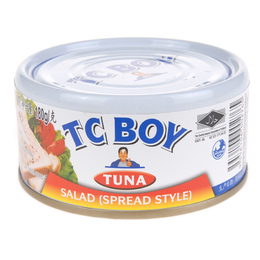 泰国原装进口 罐头食品 小胖子金枪鱼罐头180g（沙拉酱）寿司食材