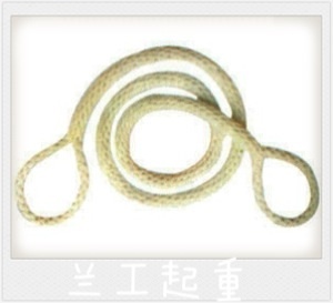 两头扣起重吊绳 吊装绳 尼龙吊装绳 拖车绳 吊装带周长1T1米起价