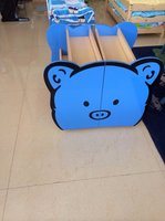 幼儿园书柜 展示架 猪兜兜造型书架 烤漆收纳柜 一款三用