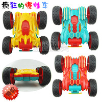 大号宝宝惯性双面玩具车儿童男孩回力赛车会翻跟斗玩具汽车批发