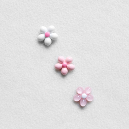 树脂装饰冰箱贴磁贴磁铁贴 田园花朵创意白板贴卡通磁性贴 B22