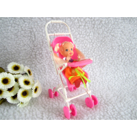 换装娃娃配件/小凯莉的婴儿推车BB车/娃娃的家具