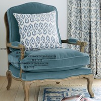 出口欧洲贝思丽路易十五风格汉德森系列藤背单人沙发藤扶手椅现货