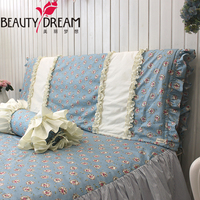 BeautyDream韩版复古纯棉床品系列床头套 时尚碎花床头罩/防尘罩