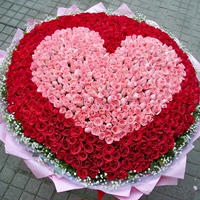 365朵玫瑰花鲜花速递全国上海广州深圳南京济南花店送花