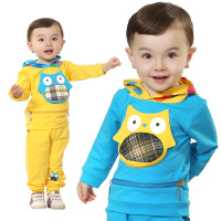 童装男童春秋装套装 0-1-2岁男宝宝运动休闲套装纯棉男婴儿秋款潮