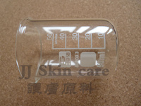 DIY护肤品原料 玻璃烧杯低型烧杯 唇膏工具 50ML（隔水加热）