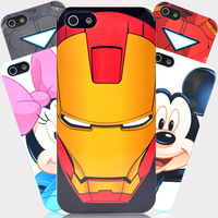Disney迪士尼 iPhone5S保护壳 iPhone5卡通手机壳 钢铁侠手机套
