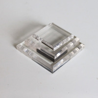 亚克力方块 有机玻璃摆件 首饰展示架 透明水晶方块 玛瑙珠宝展台