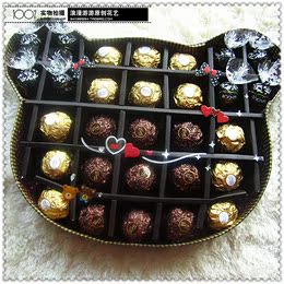 月光下@ 新疆乌鲁木齐同城速递情人节费列罗瑞士莲松露巧克力礼盒