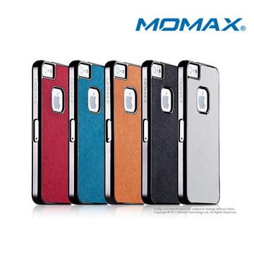 MOMAX摩米士iPhone5皮感保护壳iphone5s手机壳 送贴膜