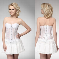 corset夏季超薄款束腹带 宫廷钢骨塑身衣 婚纱打底内衣收腹束身衣