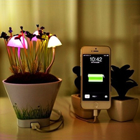 生日礼物 女生新奇特别送同事女朋友男友老婆创意礼品USB蘑菇夜灯
