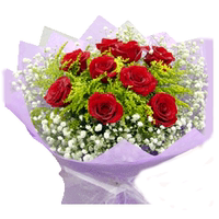 北京鲜花速递-西城区鲜花店送花-情人节鲜花预定-红玫瑰-真情永久