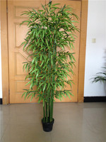 仿真竹子盆栽假竹子六叉四季竹客厅装饰假竹子排竹六杆竹盆景定做