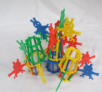 特价积木 儿童益智积木 塑料  幼儿园益智儿童玩具 快乐棒玩具