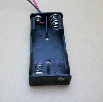 优质带引线DIY2节5号电池盒 双节5号电池盒 两节五号电池盒