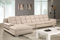 新款时尚现代简约欧式沙发 真皮沙发 客厅长沙发组合 三包到家801