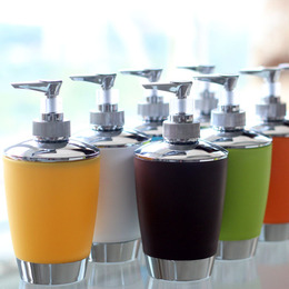 彩虹系列时尚卫浴 大牌正品 乳液瓶 洗手液瓶 洗发水瓶糖果色