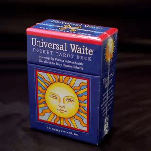 现UniversalWaitepockettarotdeck韦特伟特塔罗牌口袋版当天发货
