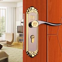 虎固特价铝合金门锁工程用锁钢木实木门三件套批发室内卧室房间锁