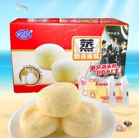 港荣蒸蛋糕1000g箱2斤整箱糕点食品 零食 特色营养早餐小面包包邮