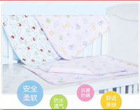 婴儿隔尿垫 防水透气可洗 超大纯棉宝宝床单 月经垫 新生儿隔尿垫