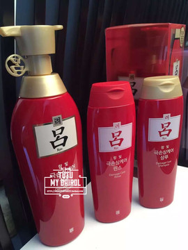 DAIROL 韩国代购 正品 RYOE红吕洗发水护发素两洗一护三件套装