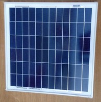 太阳能板多晶20W光伏发电充电器组件能源家用路灯12V蓄电池