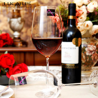 lucaris泰国进口无铅水晶玻璃红酒杯婚庆杯高脚香槟杯婚礼敬酒杯