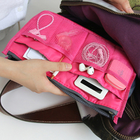 【天天特价】韩国时尚大号包中包 多功能整理袋小号化妆品收纳袋