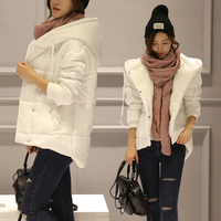 韩版棉袄女短款学生2015新款冬装羽绒棉服大码宽松外套休闲棉衣潮