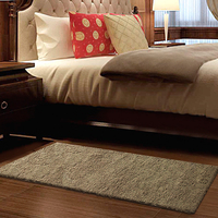 圣瓦伦丁 地毯卧室飘窗满铺加厚床边毯 纯色定制客厅简约茶几垫