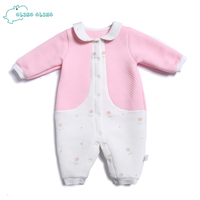 婴儿衣服婴儿连体衣 新生儿女宝宝连体衣服春秋冬装 0-1岁3 6个月