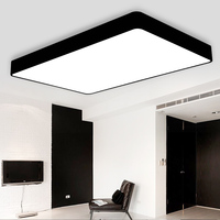 现代简约LED吸顶灯大气客厅灯长方形温馨书房卧室灯房间正方形灯