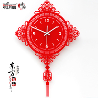 雅刻丽现代创意时钟简约客厅静音挂钟时尚艺术钟表中国风大石英钟