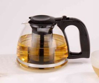 安博尔 HB-3035J/3051C套壶原厂高硼硅绿色耐高低温环保玻璃茶壶
