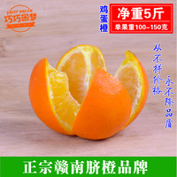 巧巧赣南脐橙5斤 江西信丰脐橙 鸡蛋橙 手剥橙 新鲜水果特价包邮