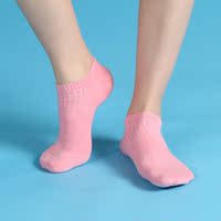 袜子女 短袜 2016春秋季女士纯棉浅口棉袜 纯色低帮全棉短筒袜子