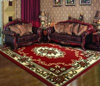 欧式威尔顿地毯 客厅卧室沙发茶几欧式机织地毯 加厚防滑可水洗