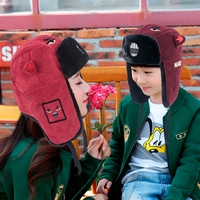 韩版秋冬季帽子女亲子儿童雷锋帽男士户外母子保暖帽卡通潮帽防寒